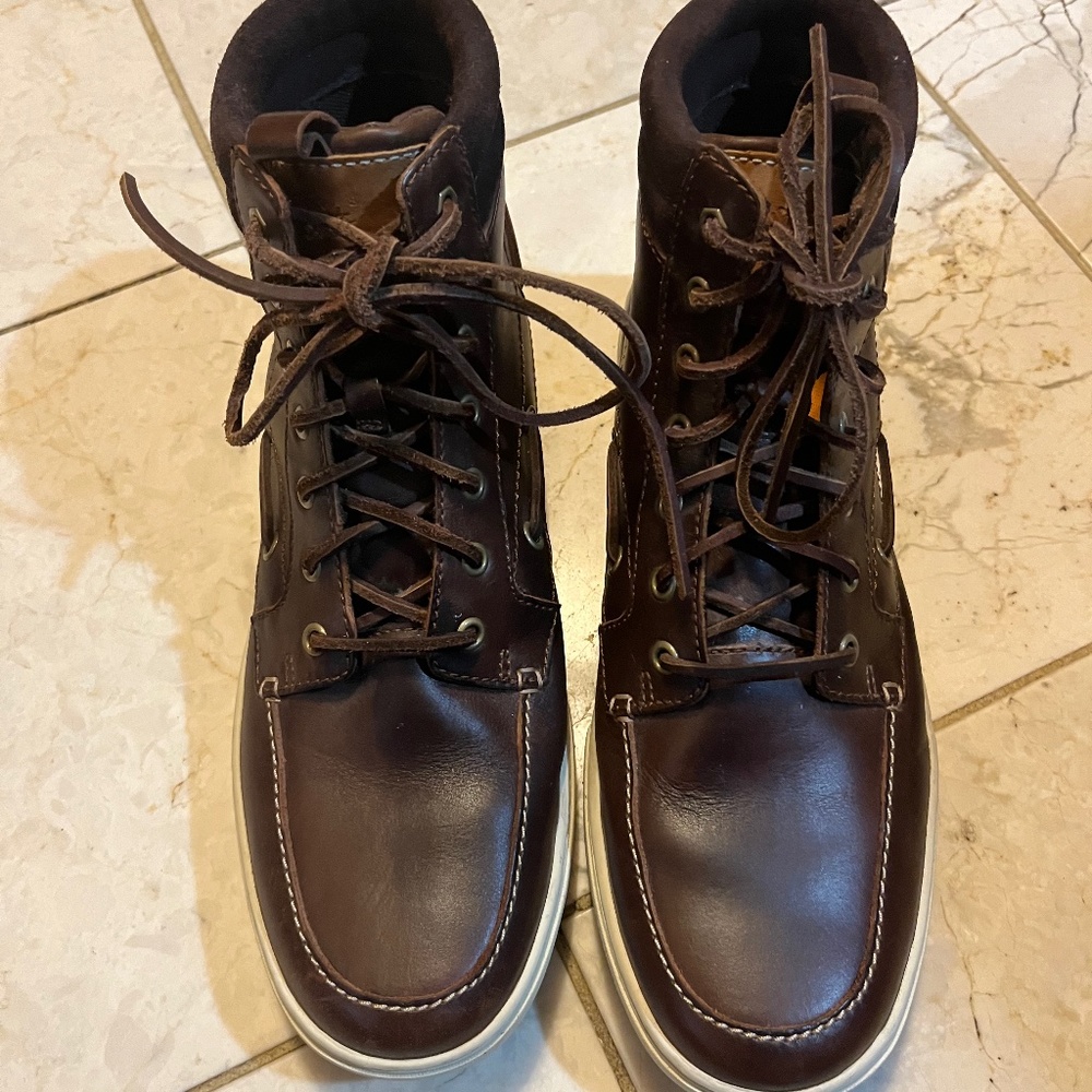 Mens Timberland leather  boots 10.5
